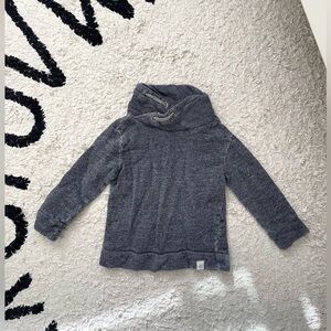 Burt’s bee baby loose pique appliqué organic baby sweatshirt